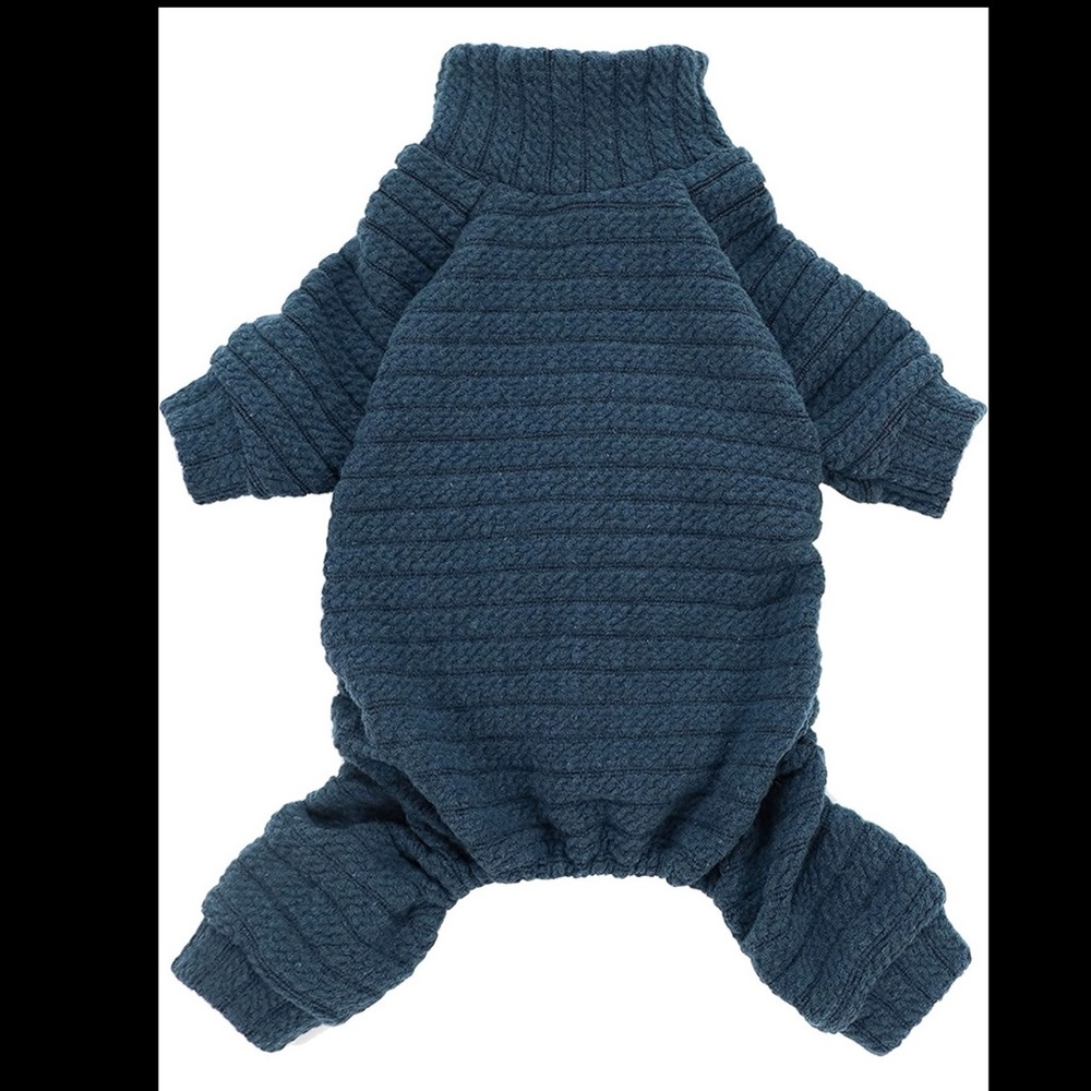 Cozy Blue Dog Sweater